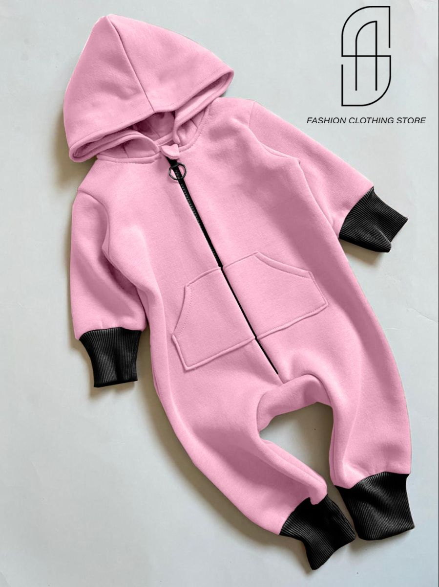 Baby Boy Girl Kids Hooded Romper Jumpsuit Bodysuit Clothes Outfits Long Sleeve Playsuit Toddler One Piece Outfit