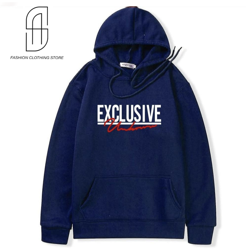 NEW TRENDY PREMIUM QUALITY WINTER COLLCETION PRINTED PULLOVER HOODIES FOR MENS