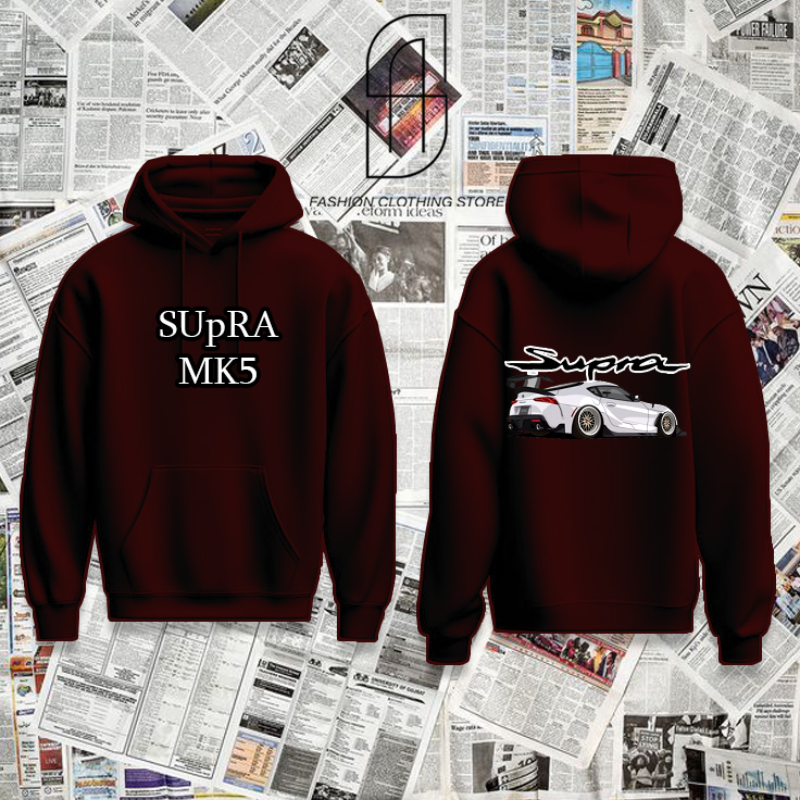 SUPRA MK5 Printed Pullover Hoodie - Premium Quality, Stylish Winter Sweatshirt - Stay Fashionable And Warm - W