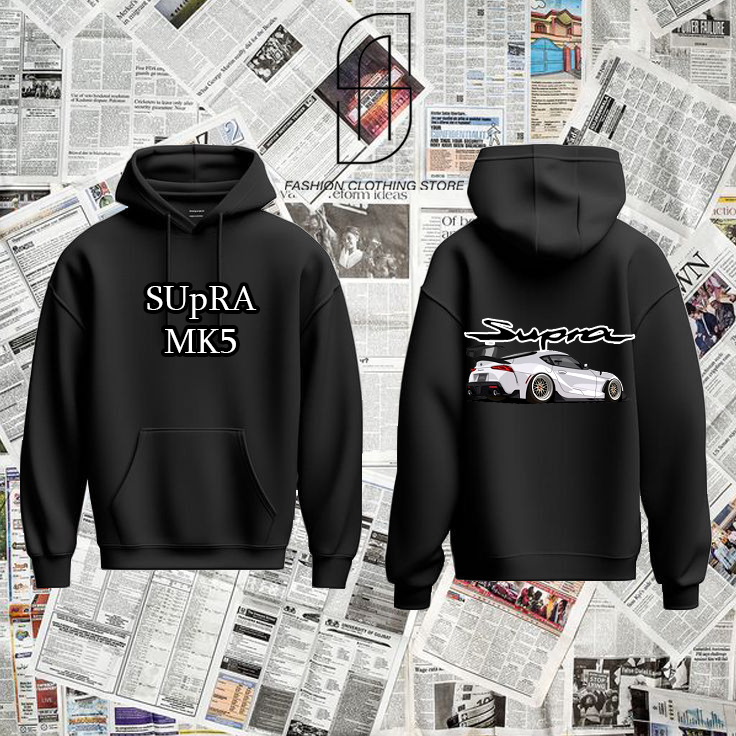 SUPRA MK5 Printed Pullover Hoodie - Premium Quality, Stylish Winter Sweatshirt - Stay Fashionable And Warm - W