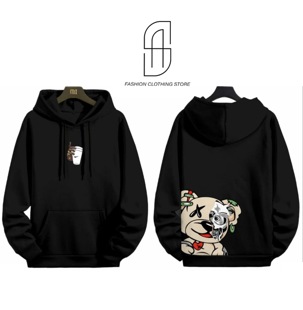 NEW TRENDY PREMIUM QUALITY WINTER COLLECTION PRINTED HOODIES FOR MENS AND WOMENS