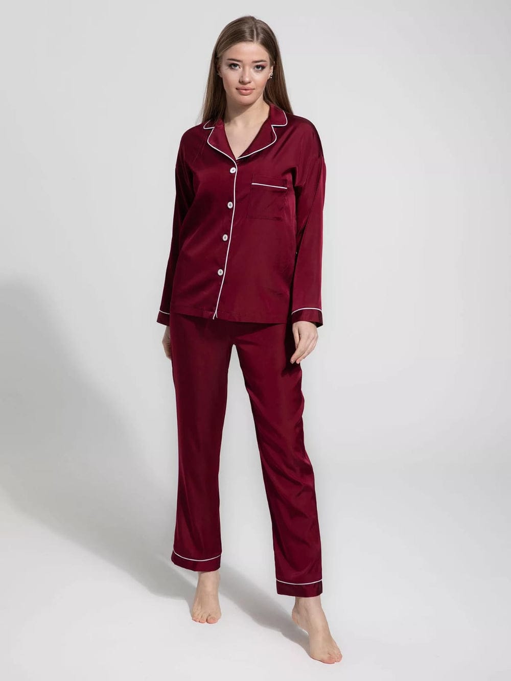 SILK NIGHT SUT 2 PES SOFT AND COMFORTABLE WOMENS AND GIRLS