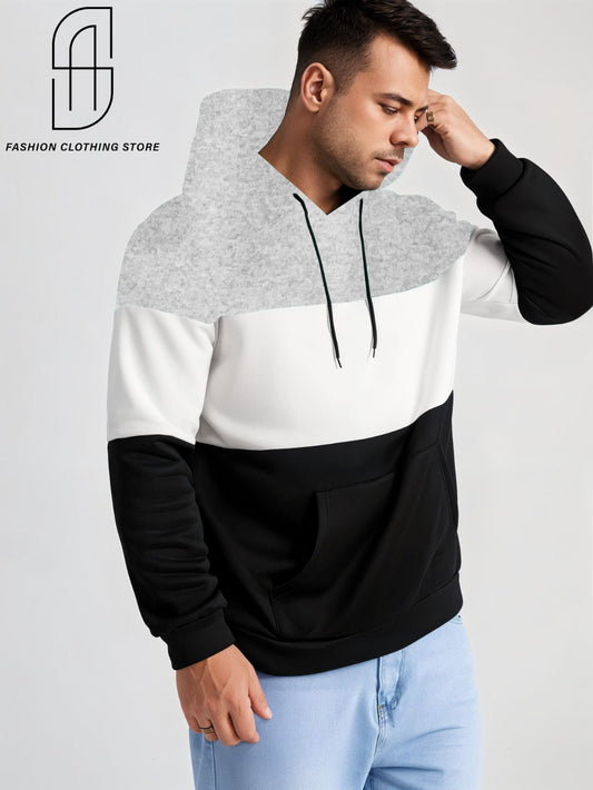 UNIQUE DESIGN STYLISH 4 PANEL HOODIES FOE MENS AND BOYS CASUAL WEAR.